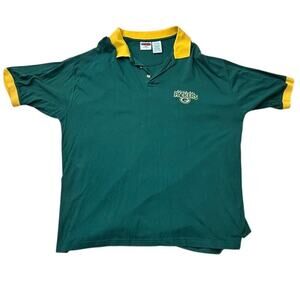 Green Bay Packers NFL Vintage 1998 The Edge green Polo shirt Size XL